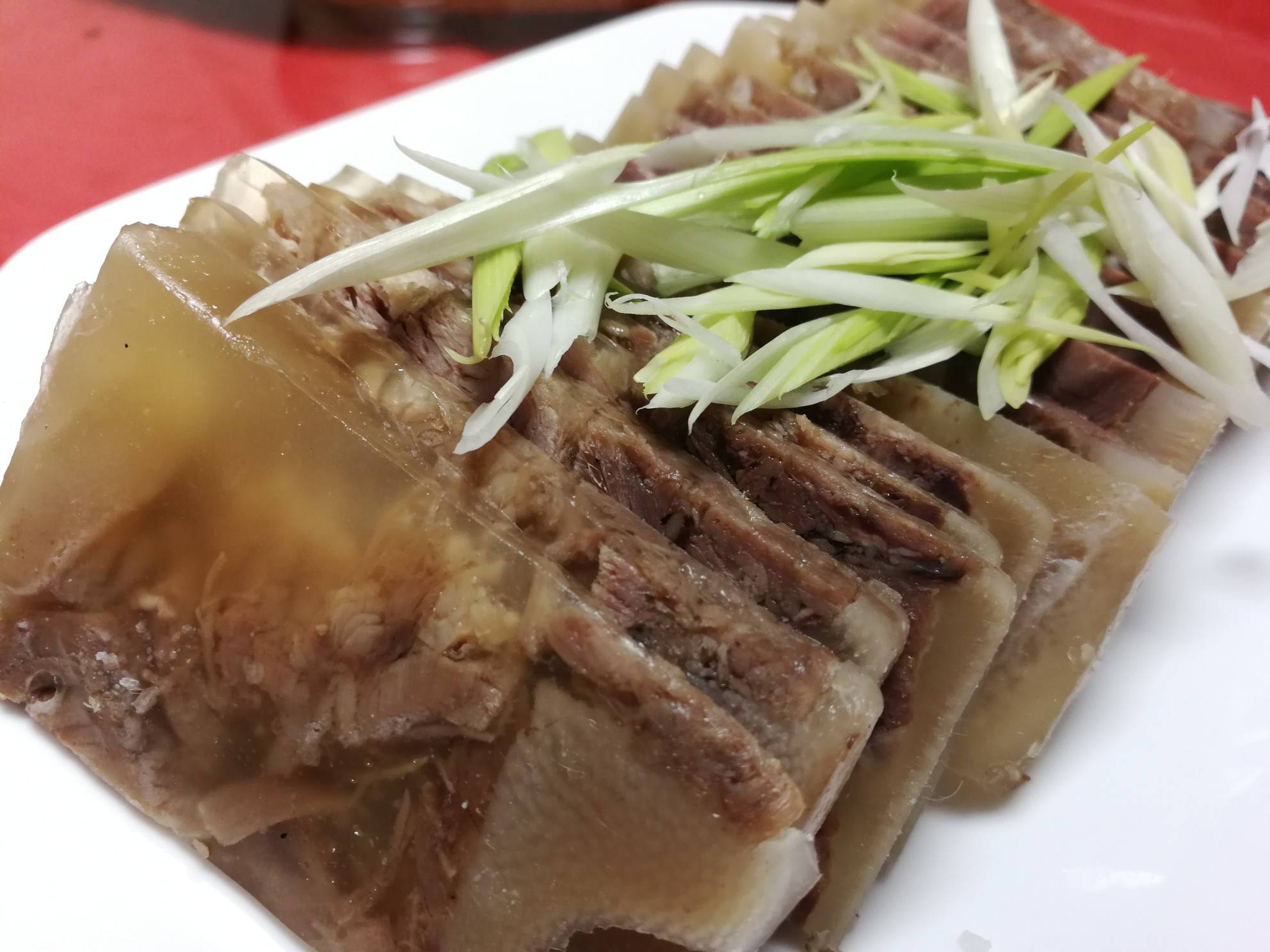 拿手的压板羊肉,跟