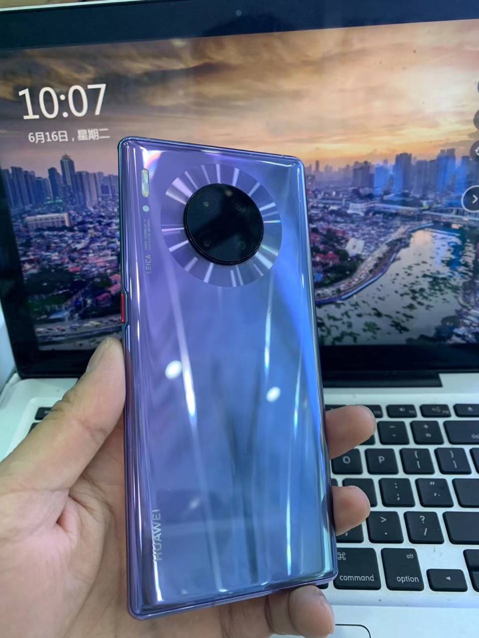 mate30pro 8 256 5g版 星河银 成色非常靓