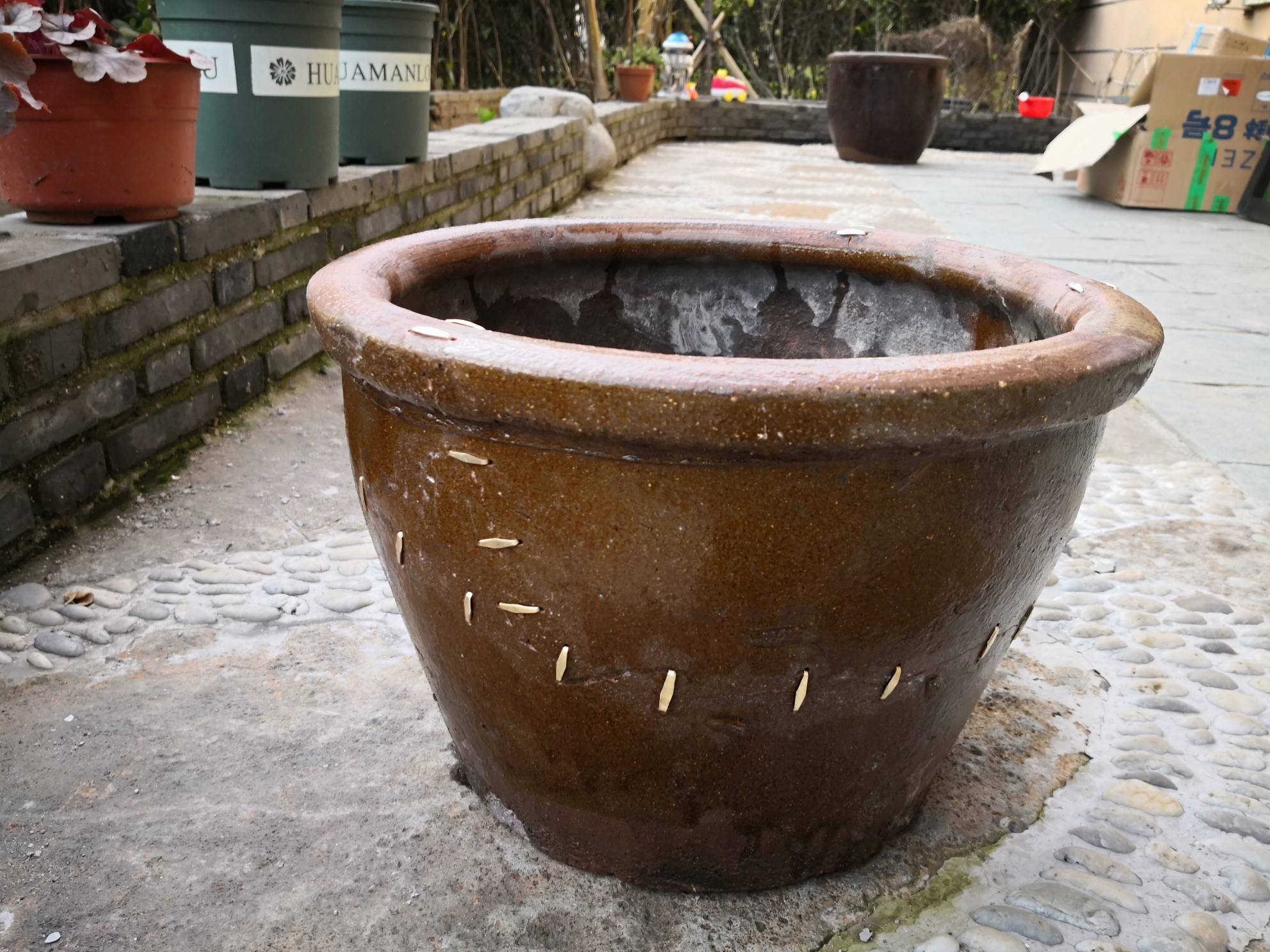 锔个缸,等夏天的莲花开