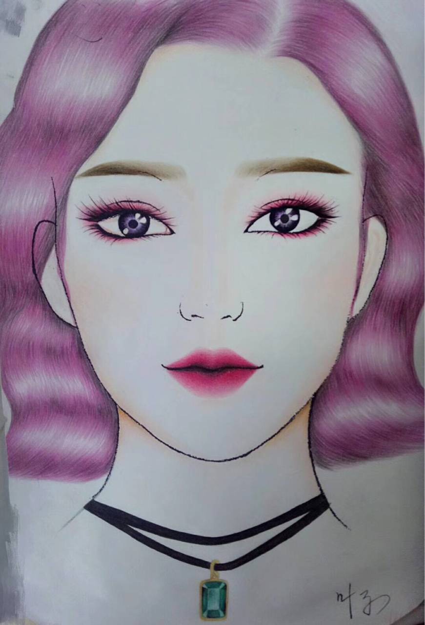 纹绣,化妆招学员