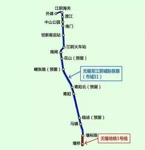 江阴s1号线地铁图片