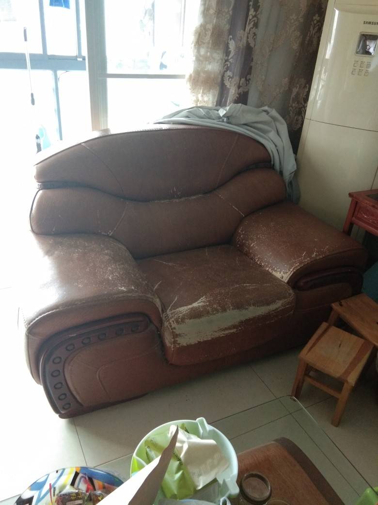 旧沙发翻新,效果不错呦