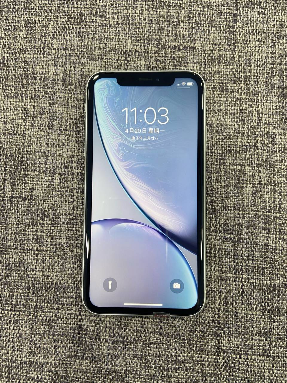 完美xr 128g,机器极品几乎零磨损,支持零首付分期.